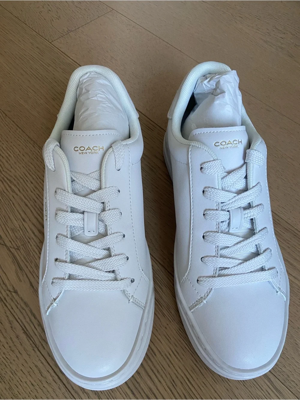 Coach White Sneakers - Picture 4 of 9